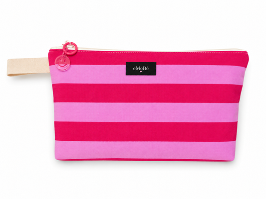 Neceser Tumbona · Rayas Rosa